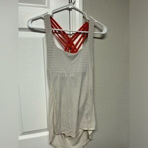 Lululemon tank. Size 4. Fair used condition. No tears or stains.